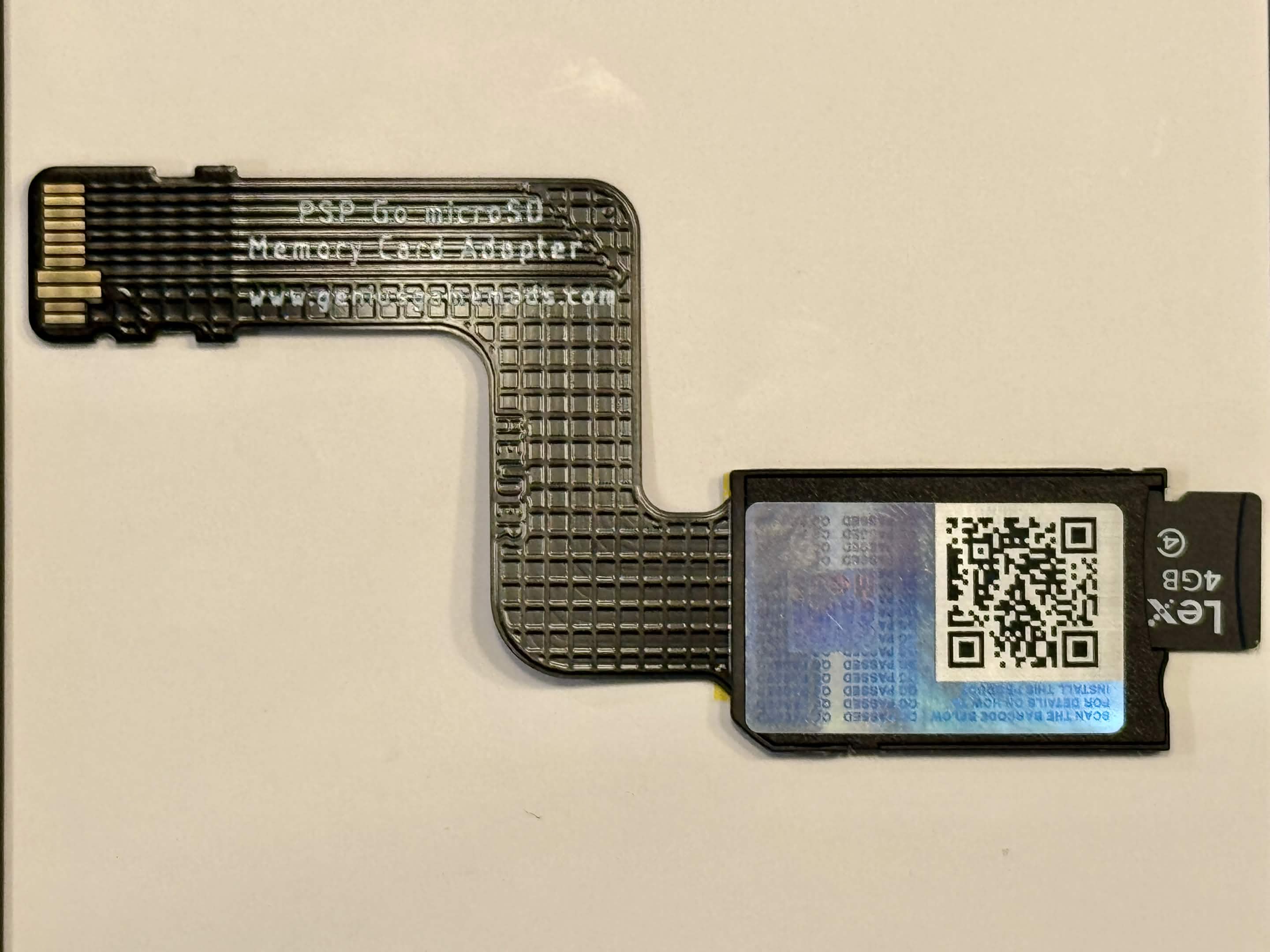 psp go microsd flex ribbon adapter
